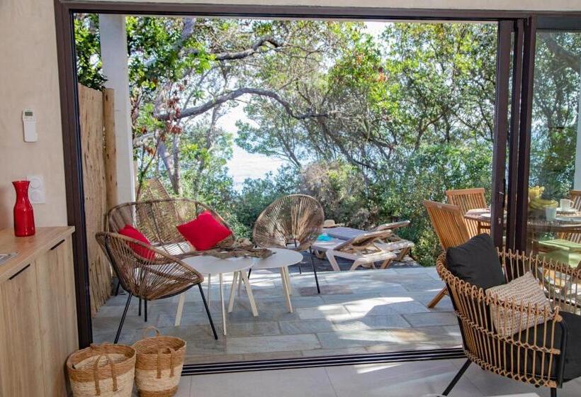Вилла 1 Спальня Вид на Море, Les Villas De Bagheera, Oasis Naturiste