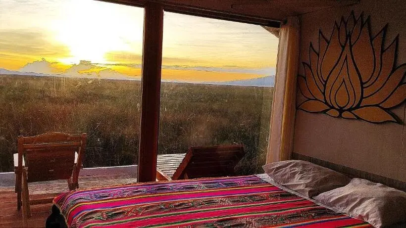 Suite with lake view, Titicaca Halso Los Uros