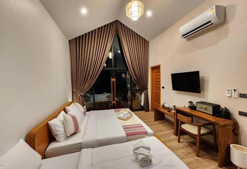 Deluxe-huone, The Field@pua เดอะฟิลด์แอทปัว