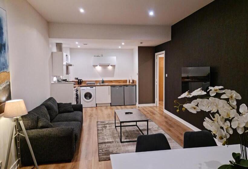 1ベッドルームのデラックスアパートメント, Vcity Aparthotels Glasgow Central