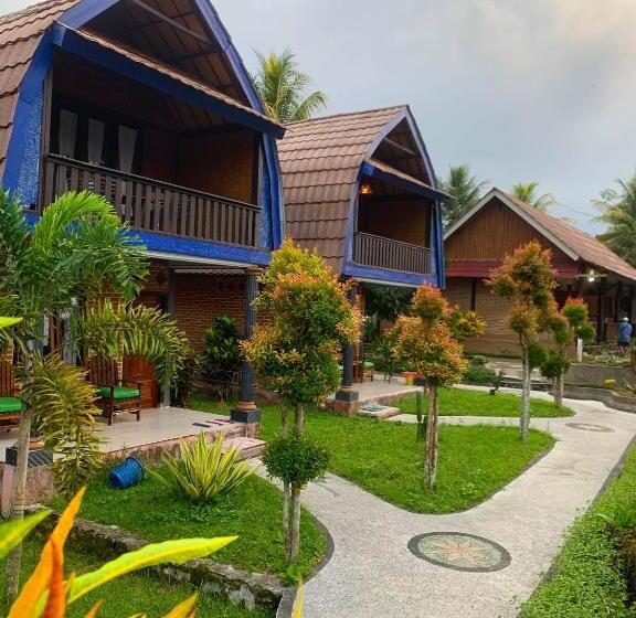 חדר משפחתי נוף להרים, Green Orry Inn Tetebatu