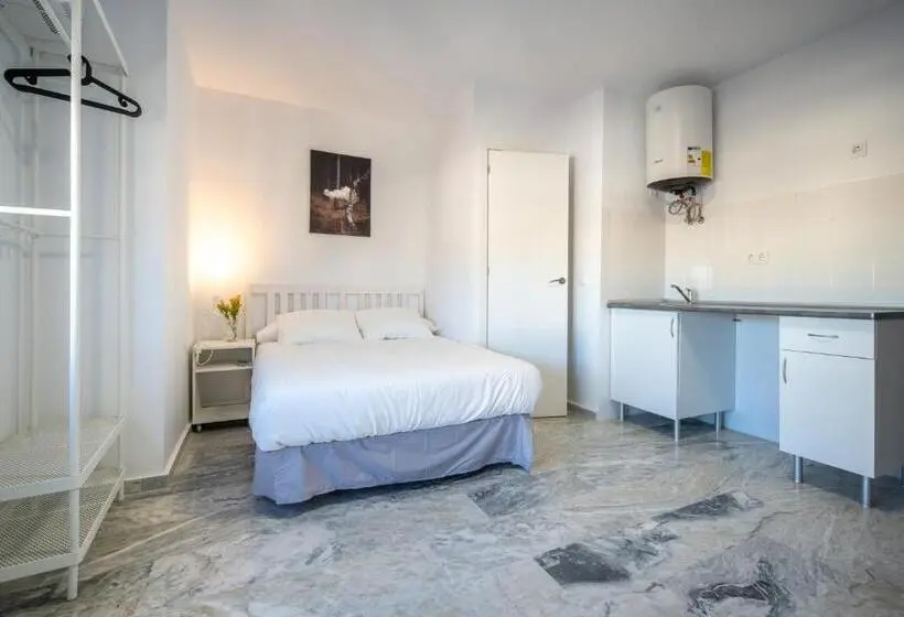 اتاق استاندارد با تراس, Hostal Antiguo Palacio Hotel París