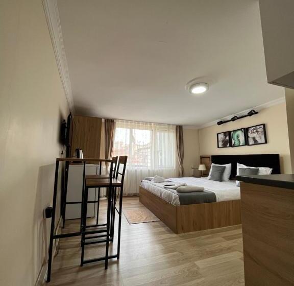 חדר סטנדרט, 9 ) Taksim’de şık Tasarım Otel Odası