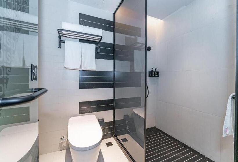 غرفة قياسية, Ibis Styles Hotel   260m From Guangji Street Subway Station