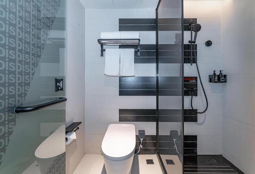 غرفة بيزنس, Ibis Styles Hotel   260m From Guangji Street Subway Station