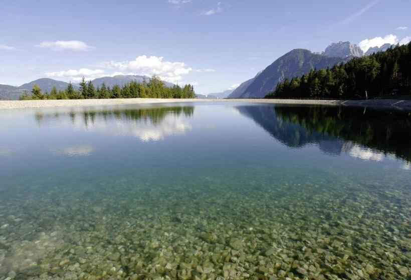 דירת שני חדרים עם מרפת, Familienhotel Moos Alm