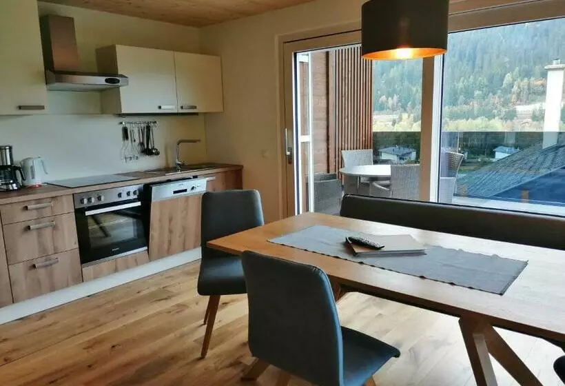 １ベッドルームアパートメント, Appartement Ferienhof Ortnergut