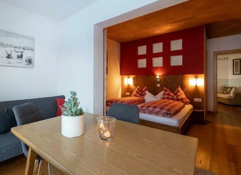 １ベッドルームアパートメント, Appartement Ferienhof Ortnergut
