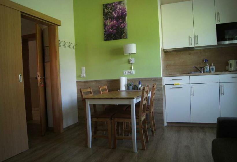 带1个卧室的带阳台的公寓, Das Taubenhaus