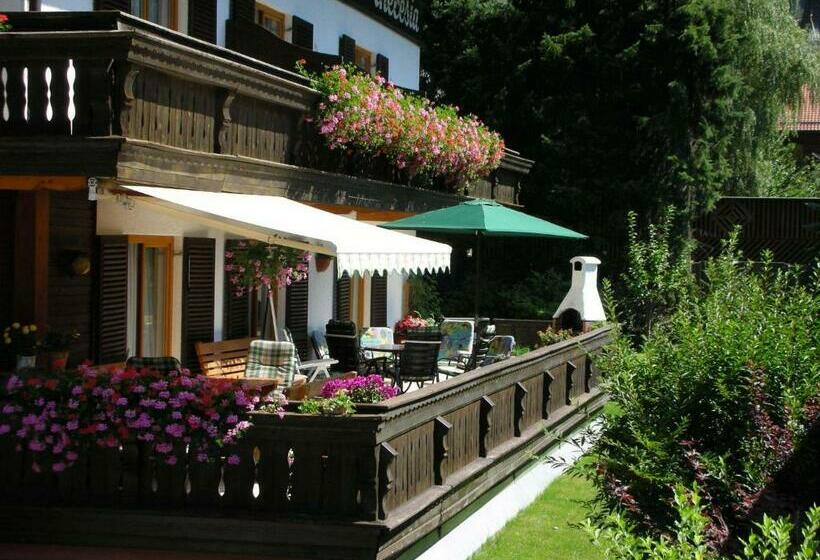 اتاق استاندارد یک تخته با بالکن, Pension Theresia