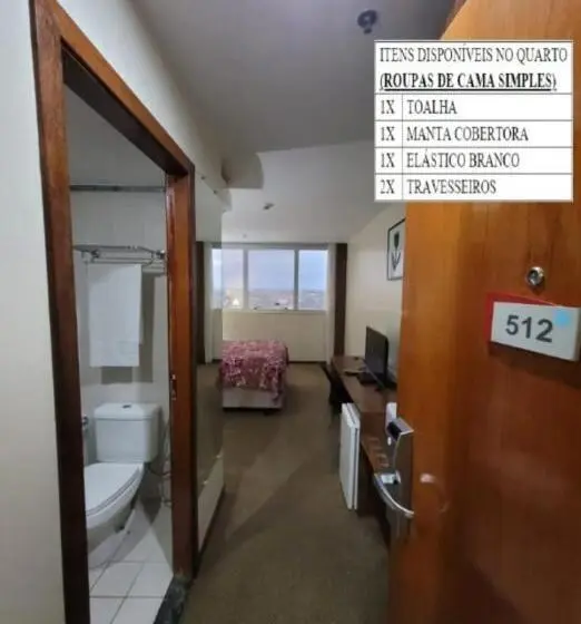 Huoneisto 1 Makuuhuone, 512 Flat Hotel Taguatinga