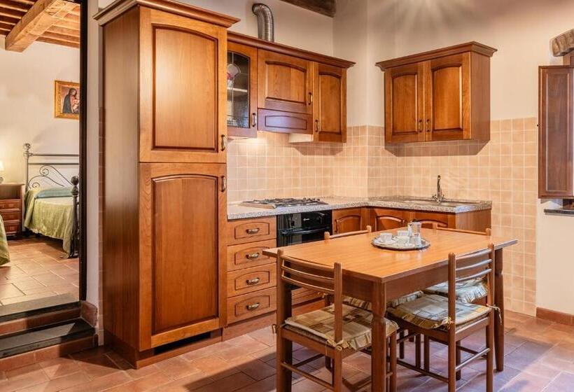 آپارتمان 1 خوابه با چشم‌انداز باغ, Agriturismo Fadanelli La Colombaia