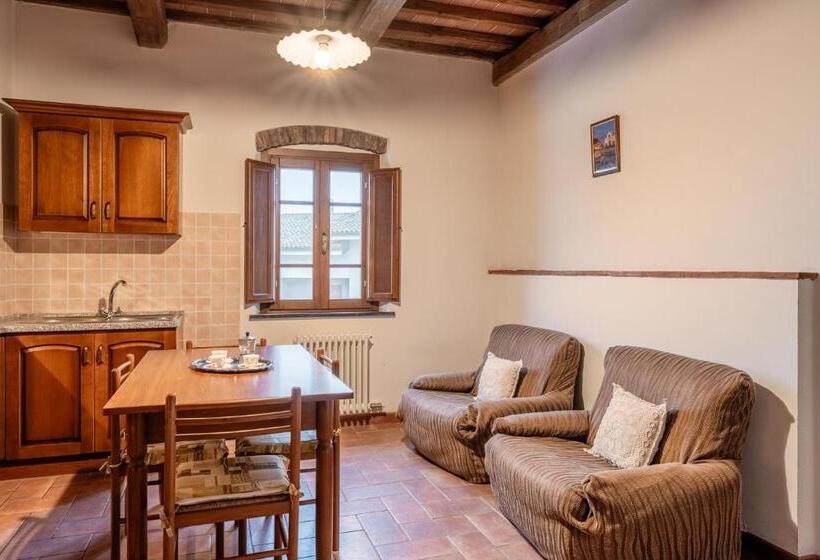 带1个卧室带花园景观的公寓, Agriturismo Fadanelli La Colombaia