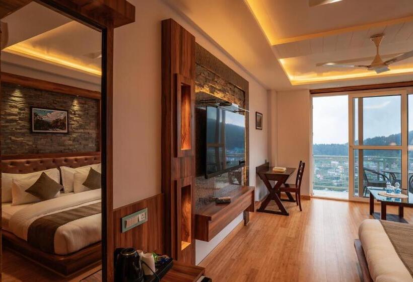 غرفة قياسية سرير كينج, Alt Life Luxe   Uppper Bhagsu Mcleodganj