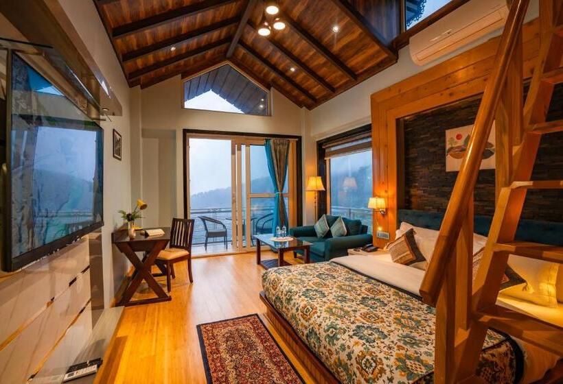 جناح مزود بجاكوزى, Alt Life Luxe   Uppper Bhagsu Mcleodganj