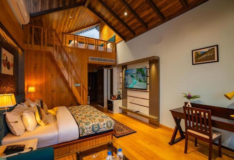 جناح مزود بجاكوزى, Alt Life Luxe   Uppper Bhagsu Mcleodganj