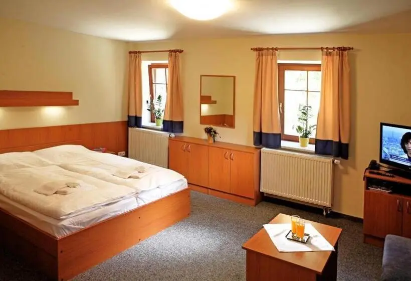 スタンダード4人部屋, Penzion čítkův Mlýn