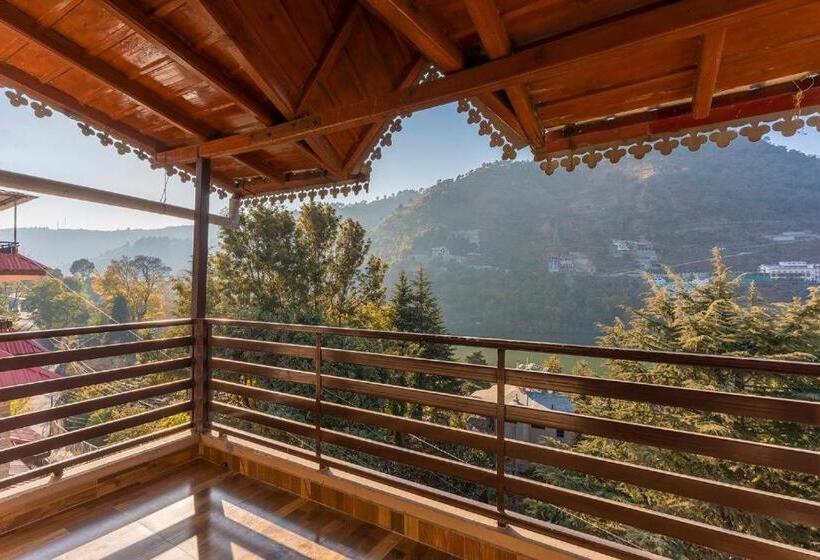 חדר דלוקס עם מרפסת, Upvan Inn Bhimtal