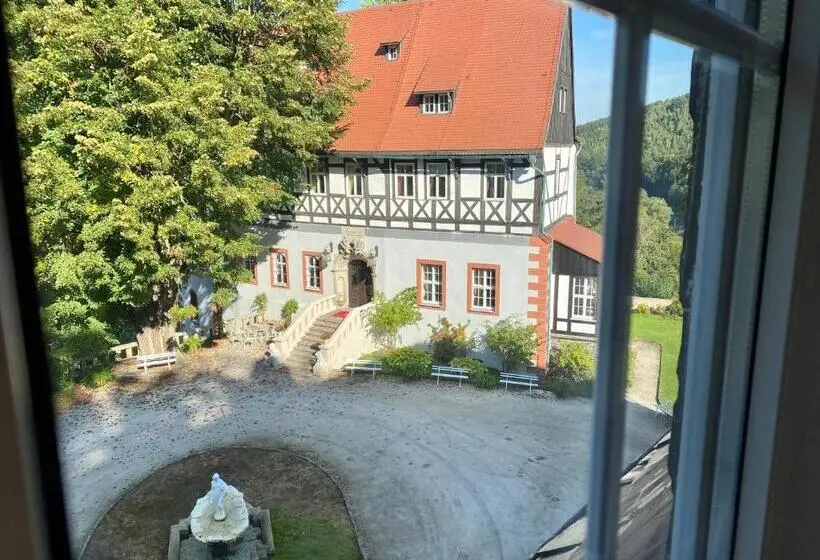 Deluxe-huone Näkymä, Kavaliershaus Neben Schloss Rauenstein
