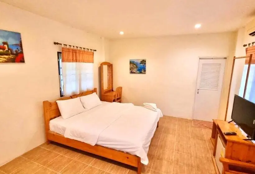 Standard-huone Puutarhanäkymä, The Golden View Resort สวนผึ้ง