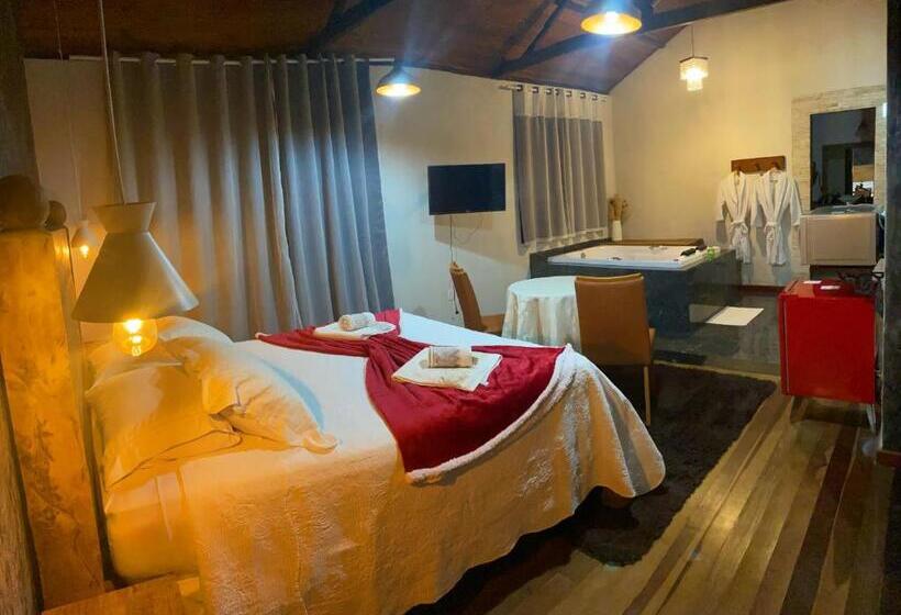 Номер Стандарт с Гидромассажем, Chalé Recanto Dos Encantos