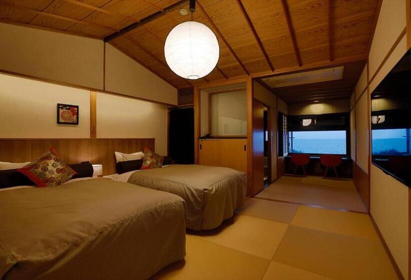 غرفة سوبيريور مطلّة علي البحر, 海のほてる　いさば