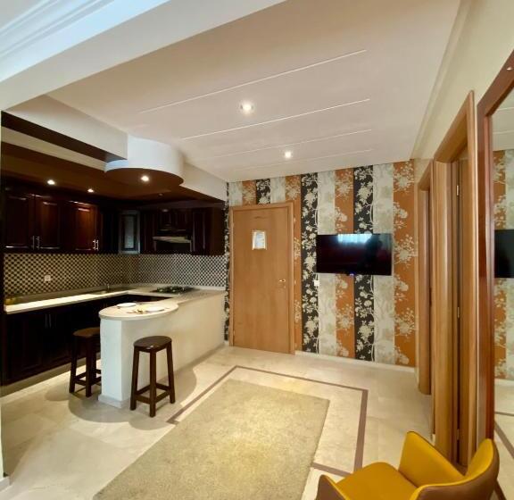 带1个卧室的豪华公寓, Appart Hôtel Oleandro