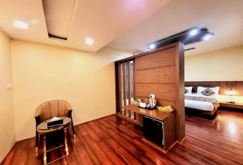 Deluxe-huone, Green Rooms, Vintage Luxury Near Dal Lake