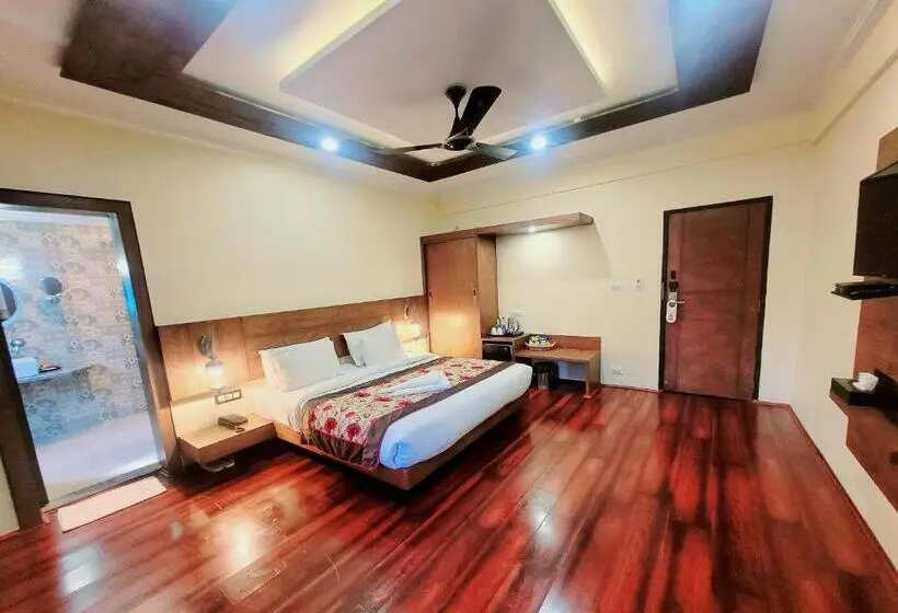 Standard-huone King-vuode, Green Rooms, Vintage Luxury Near Dal Lake