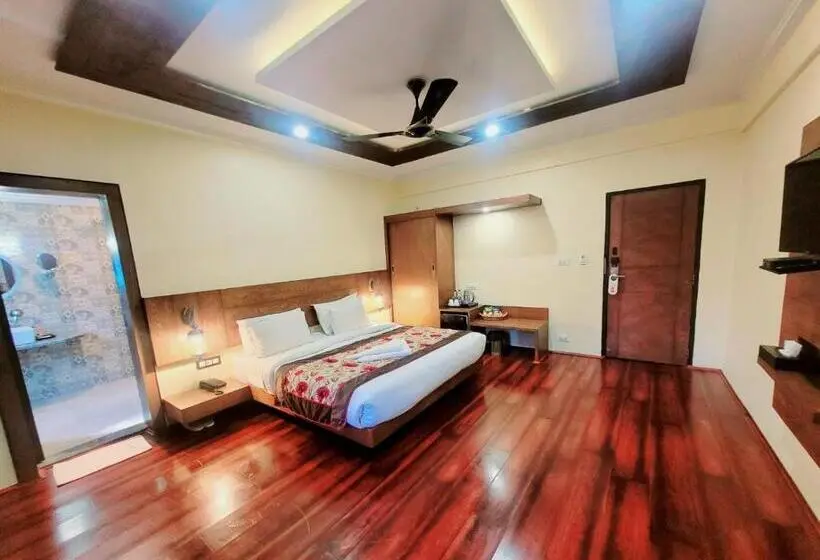 Standard-huone King-vuode, Green Rooms, Vintage Luxury Near Dal Lake