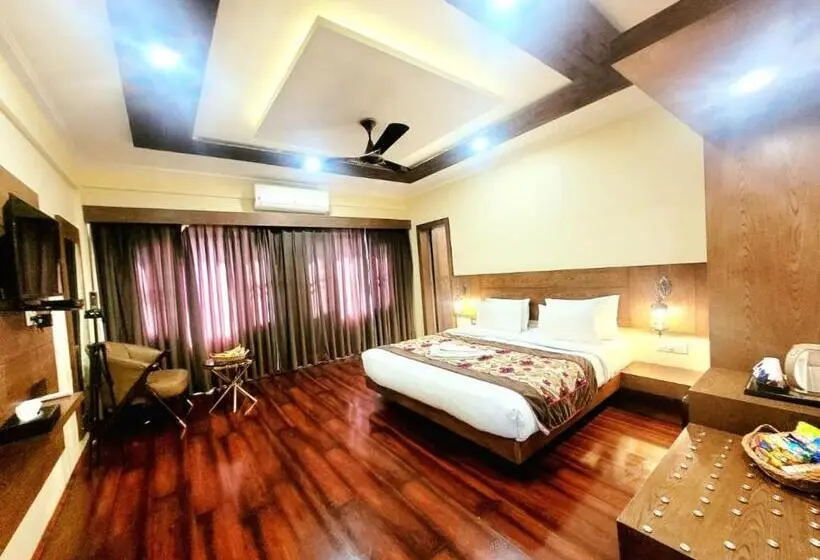 Standard-huone King-vuode, Green Rooms, Vintage Luxury Near Dal Lake