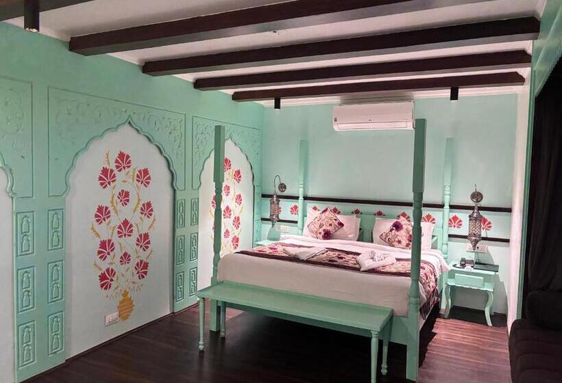Номер Superior Кровать Кинг, Green Rooms, Vintage Luxury Near Dal Lake