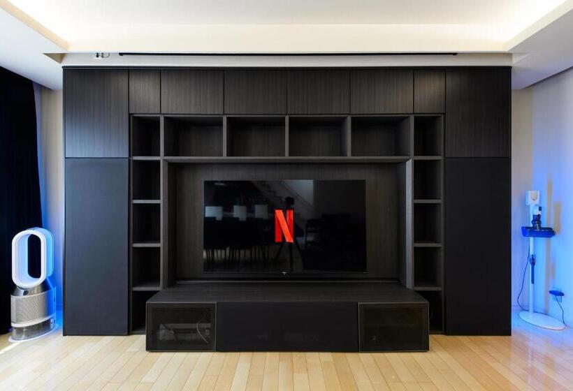 דירת דופלקס בת חדר שינה 1, Shibuya City House 渋谷シティハウス