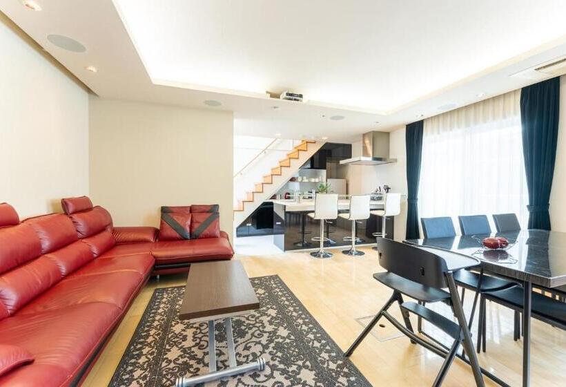 דירת דופלקס בת חדר שינה 1, Shibuya City House 渋谷シティハウス