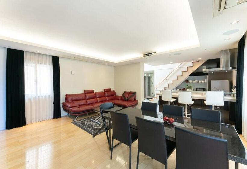 דירת דופלקס בת חדר שינה 1, Shibuya City House 渋谷シティハウス