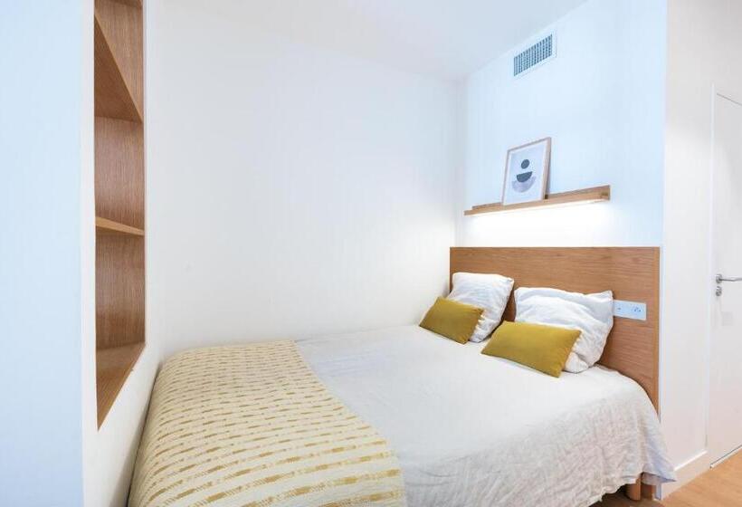 침실 1개 아파트, The Babel Community Hôtel Vieux Port