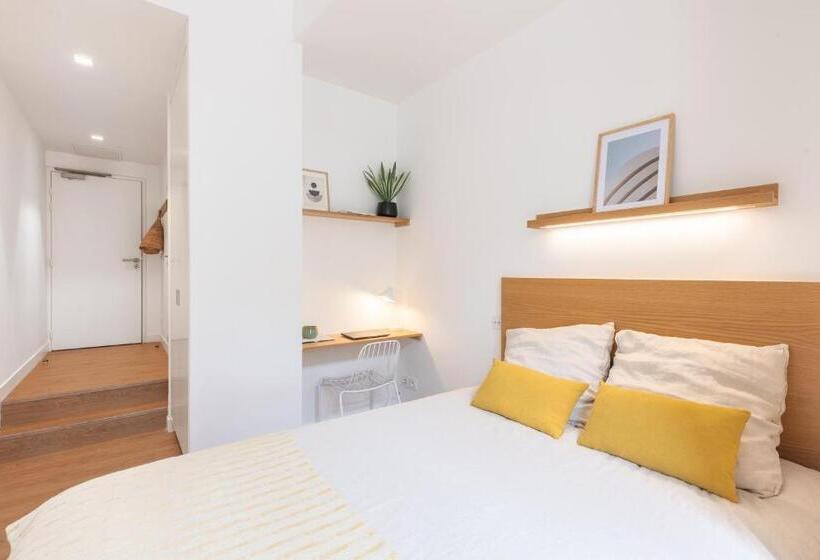 침실 1개 수피리어 아파트, The Babel Community Hôtel Vieux Port