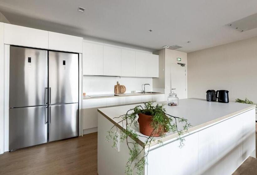 침실 1개 수피리어 아파트, The Babel Community Hôtel Vieux Port