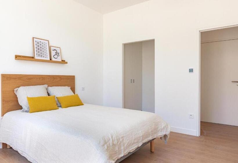 침실 2개 아파트, The Babel Community Hôtel Vieux Port