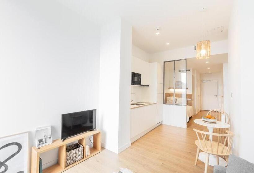 침실 1개 테라스 아파트, The Babel Community Hôtel Vieux Port