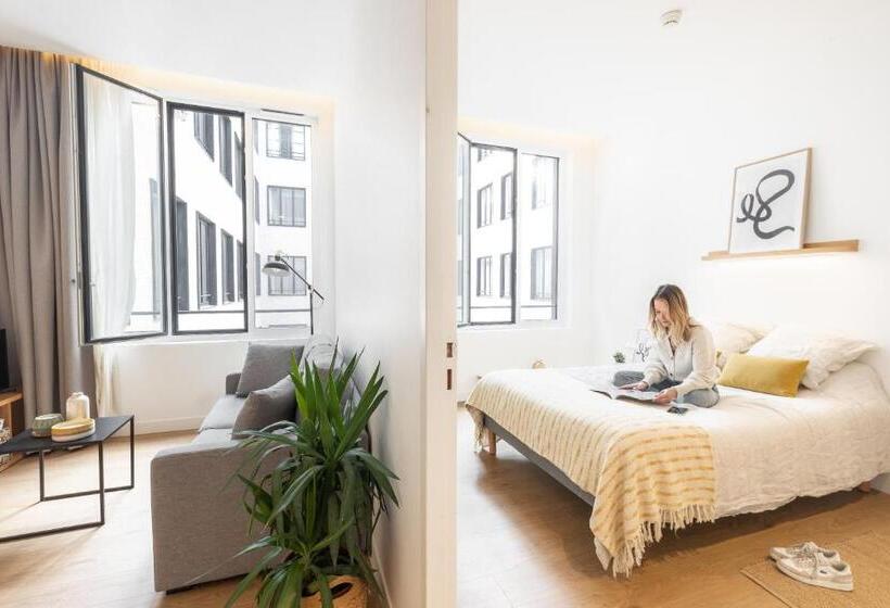 침실 1개 아파트, The Babel Community Hôtel Vieux Port