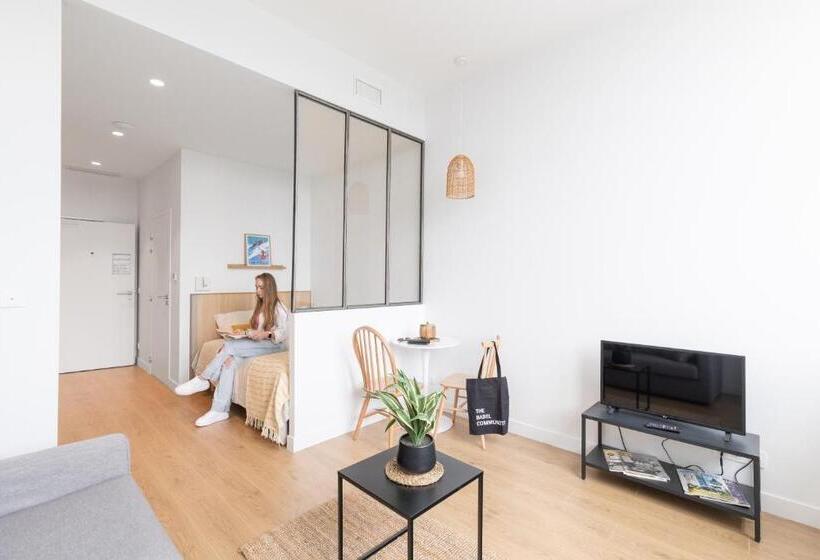 Апартаменты 1 Спальня с Видом, The Babel Community Hôtel Grenoble Bastille