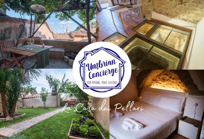 آپارتمان 1 خوابه با چشم‌انداز باغ, Umbrian Concierge   La Casa Dei Pellari