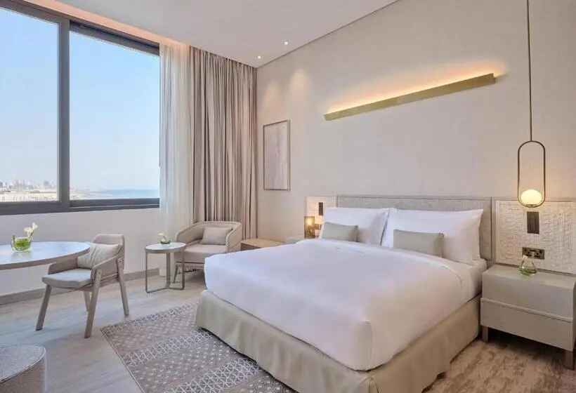 Deluxe-huone King-vuode Näköala, Arabella Beach Hotel Kuwait Vignette Collection, An Ihg