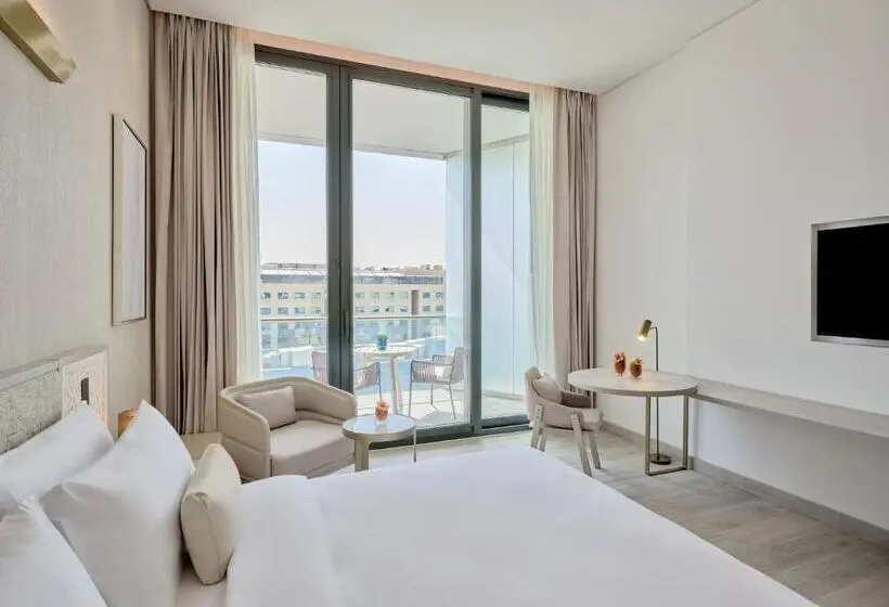 Deluxe-huone King-vuode Näköala, Arabella Beach Hotel Kuwait Vignette Collection, An Ihg