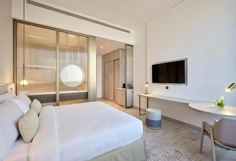 Deluxe-huone King-vuode Näköala, Arabella Beach Hotel Kuwait Vignette Collection, An Ihg