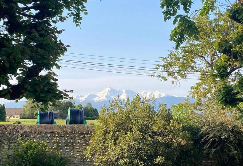 חדר דלוקס, Chambre D Hôte 1787 : Les Terrasses Des Pyrénées