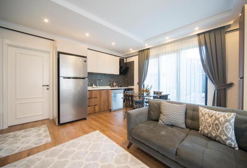 带1个卧室的高级公寓, Saygın Apartments