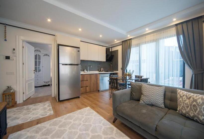 带1个卧室的高级公寓, Saygın Apartments