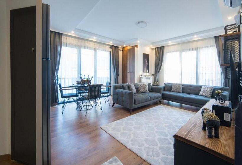 带1个卧室的高级公寓, Saygın Apartments